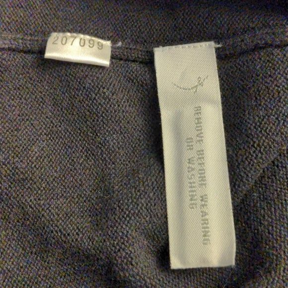 Excellent Ann Taylor Loft petites short sleeve cotton sweater front tie crochet - Picture 7 of 10